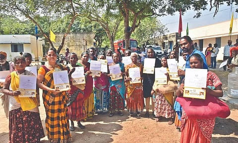 The State government as part of the Dr Kalaignar centenary celebrations, distributed pattas worth Rs 75.37 crores to more than 5,000 beneficiaries