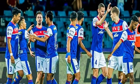 Bengaluru FC celebrating their win (ANI)