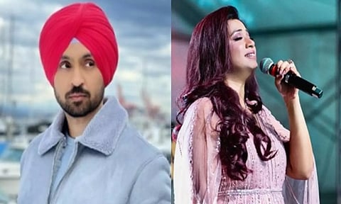 Diljit Dosanjh and Shreya Ghoshal (Instagram)