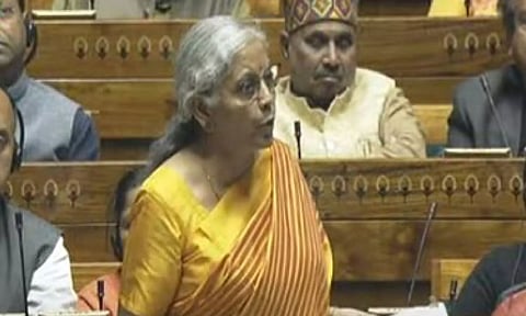 Finance Minister Nirmala Sitharaman