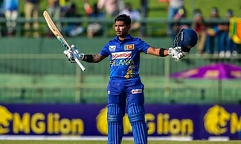 Pathum Nissanka after slam his double century