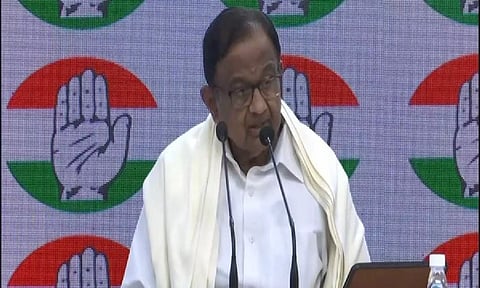 Congress leader and former Finance Minister P Chidambaram