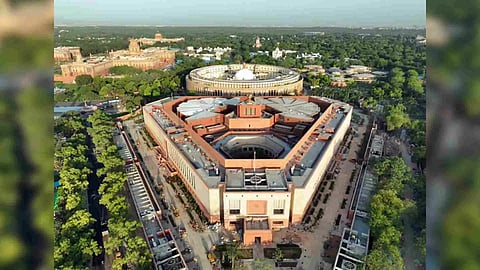 Aerial view of Parliament building (ANI file photo)