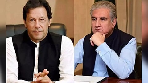 Imran Khan, Mehmood Qureshi (IANS)