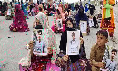 Baloch protest in Pakistan