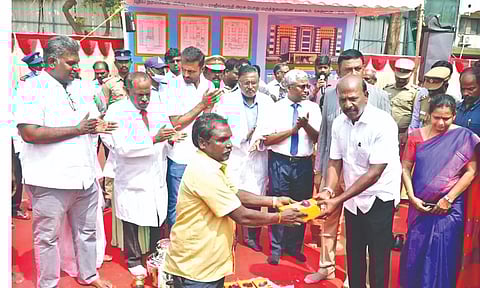 Ma Subramanian lays foundation stone for neurology block at Rajiv Gandhi hospital