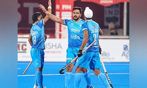 Indian Men's Hockey Team. (Picture: Hockey India). Image Credit: ANI