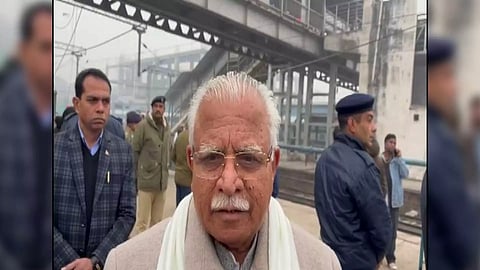Haryana Chief Minister Manohar Lal Khattar. (Photo/ANI)