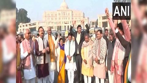 UP Chief Minister, MLAs to visit Ayodhya today (Photo/ANI)