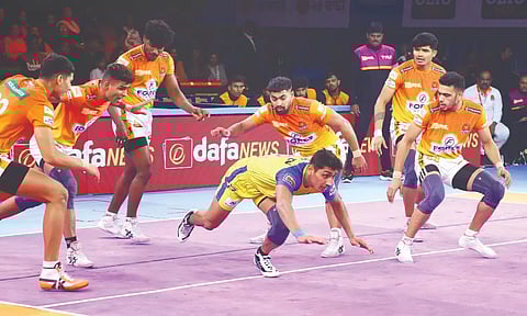 Puneri Paltan earned a comfortable 56-29 win over Tamil Thalaivas