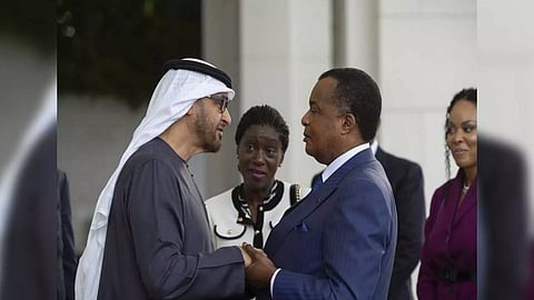 UAE President receives President of Congo-Brazzaville (Photo/WAM)
