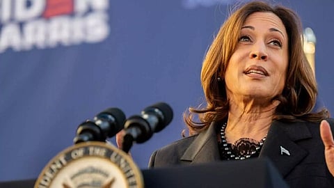 US Vice-President Kamala Harris
