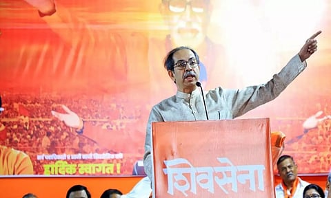 Sena UBT chief Uddhav Thackeray (ANI)