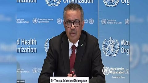 Director-General of the World Health Organization (WHO) Tedros Adhanom Ghebreyesus