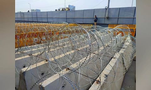 Delhi’s Tikri border sealed in view of farmers' protest