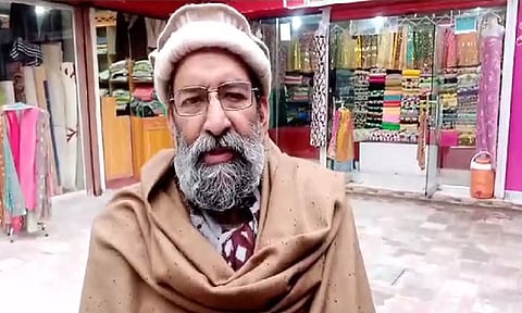 A businessman from PoK, Abdul Razzaq Khan