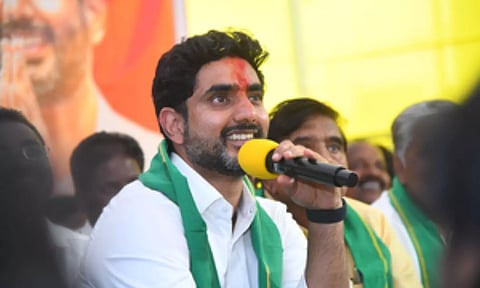 Lokesh dares Jagan for debate on corruption charges