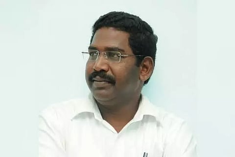 VCK floor leader Sinthanai Selvan