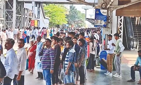Most commuters never know about cancellation until the day it happens, and end up visiting the station and waiting for hours in vain