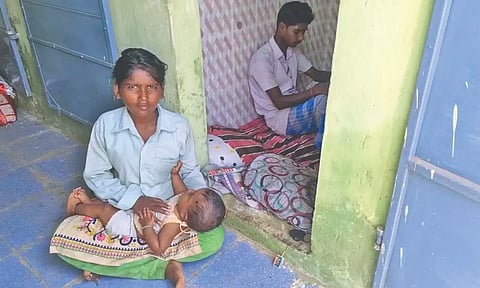 Irula couple have been living in such condition for over 2 years