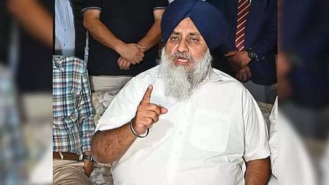 Shiromani Akali Dal (SAD) Chief Sukhbir Singh Badal (Photo/ANI)