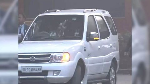 Congress leader Sonia Gandhi leaves for Jaipur (Photo/ANI)