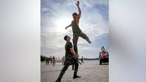 Bollywood actors Akshay Kumar and Tiger Shroff (IANS)