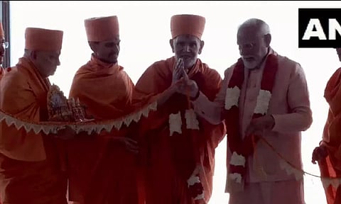 Prime Minister Narendra Modi inaugurated BAPS Hindu temple in Abu Dhabi, UAE