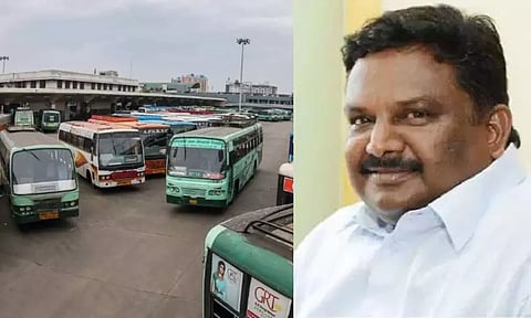 State Transport minister SS Sivasankar