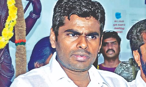 BJP state president K Annamalai