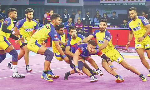 Delhi captain Ashu Malik played a stellar role in his team’s win over Tamil Thalaivas on Wednesday