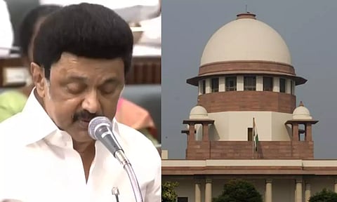 TN CM Stalin; Supreme Court of India (File)