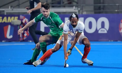 FIH Pro League: Gurjant's last-gasp winner helps India edge past Ireland 1-0