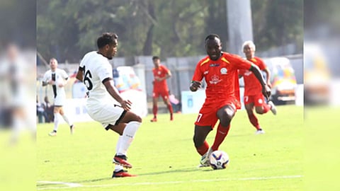 Players in action (Photo/IANS)