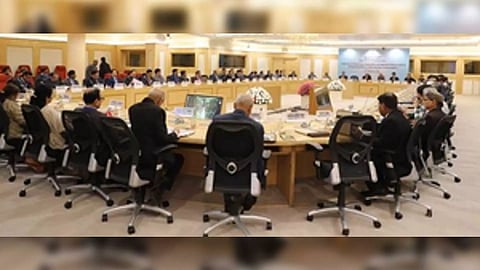 A high-level meeting chaired by the Secretary of the Finance Ministry’s Department of Financial Services (Photo/IANS)