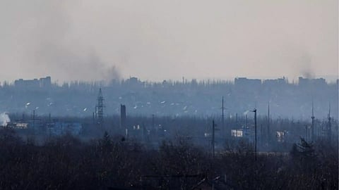 A view shows the town of Avdiivka (Photo Credits: Reuters)