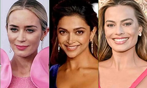 Emily Blunt, Deepika Padukone, Margot Robbie (IANS)