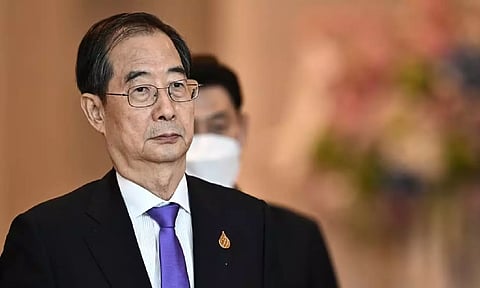 South Korea PM Han Duck-soo. (Reuters)