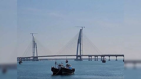 Okha–Beyt Dwarka Signature Bridge (Photo/ANI)
