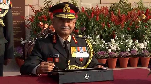 Lieutenant General Upendra Dwivedi. (Photo/ANI)