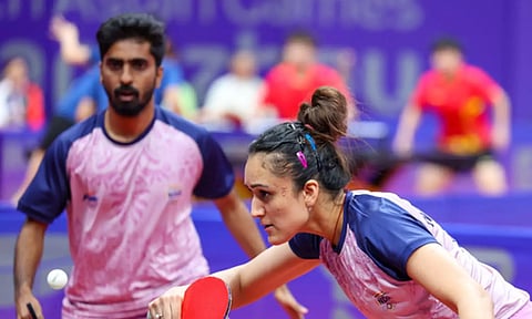  Sathiyan Gnanasekaran and Manika Batra