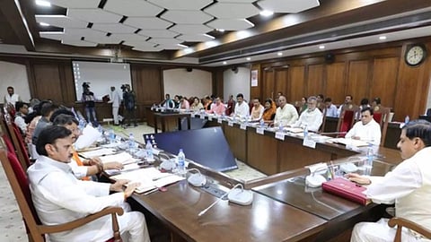 Cabinet meeting chaired by CM Mohan Yadav (Photo/ANI)