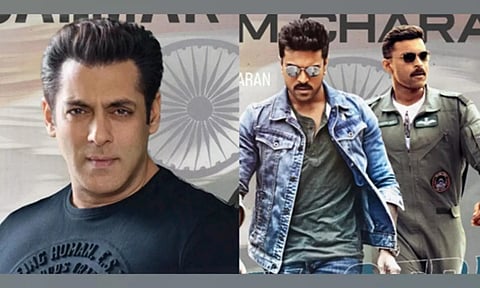 Salman Khan, Ram Charan, Varun Tej (Image Source; Instagram)