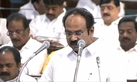 Tamil Nadu Finance Minister Thangam Thennarasu (X/@CMOTamilNadu)