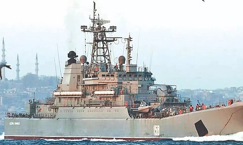 Russian warship Caesar Kunikov