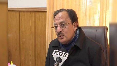 Industries minister Harshwardhan Chauhan