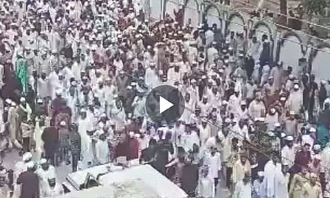 Screengrab of the viral video