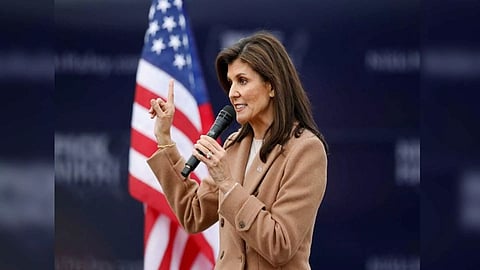Republican presidential candidate Nikki Haley (Image: Reuters)
