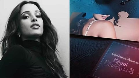 Karthik shared a piece of a jigsaw puzzle from the picture of an actress, the netizens guess saying it’s Tripti Dimri