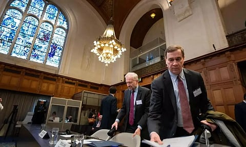 Richard C. Visek, acting legal adviser of the U.S. Department of state (AP)